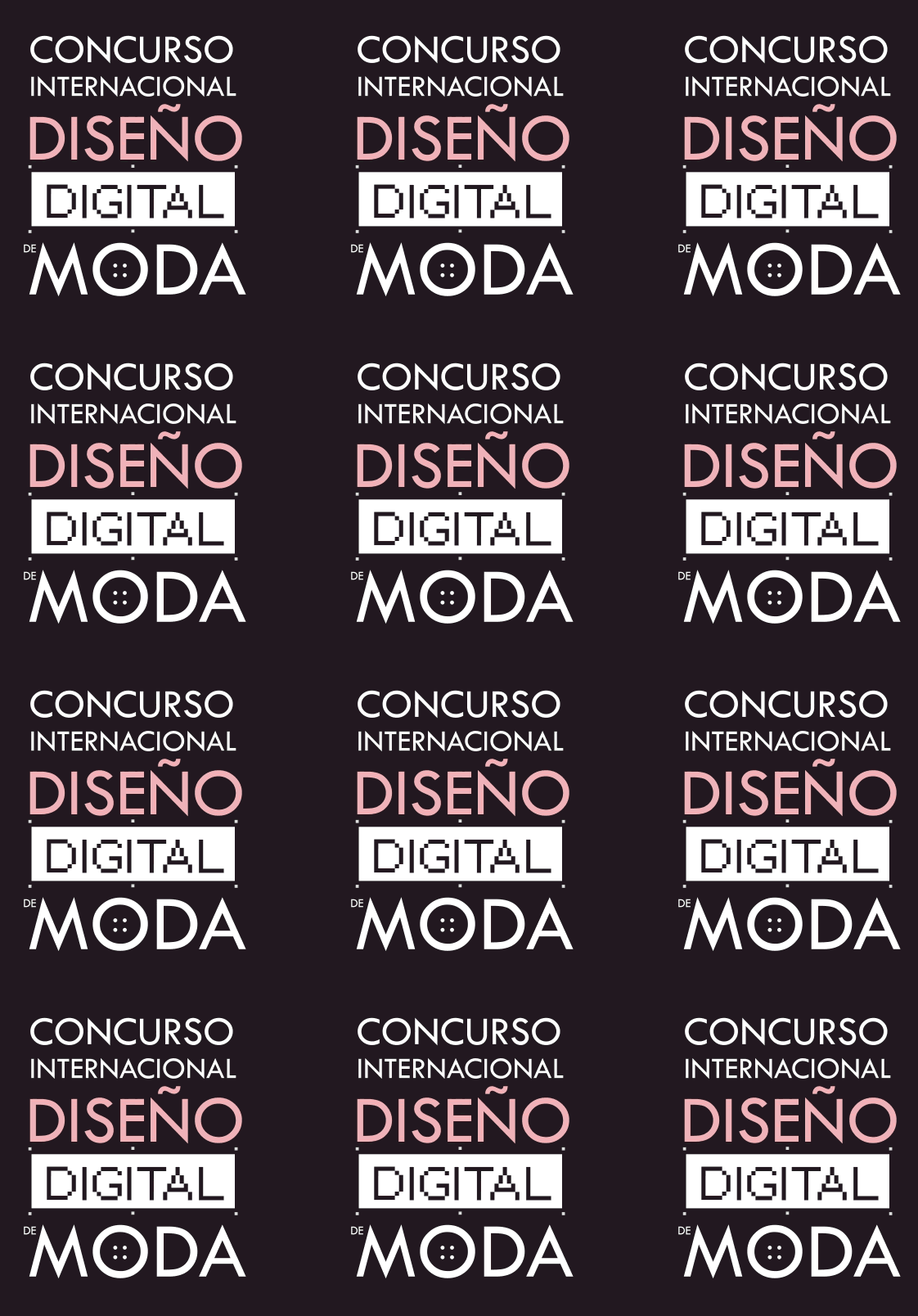 Logo Concurso Internacional Diseño Digital de MODA 2017